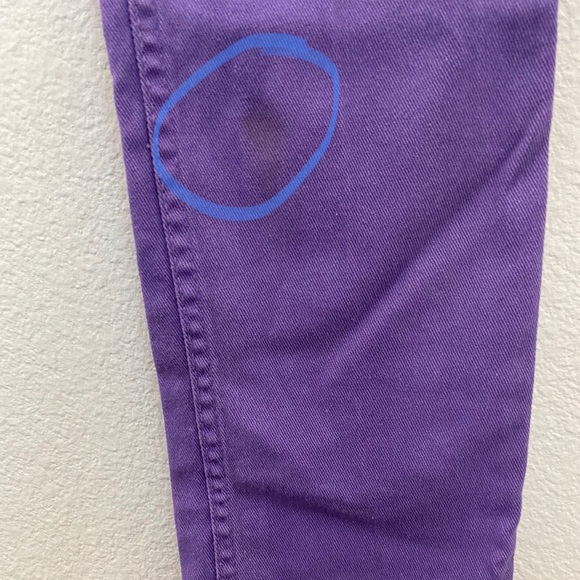 H&M Divided • Skinny Low Waist Purple Denim Jeans - Picture 8 of 15